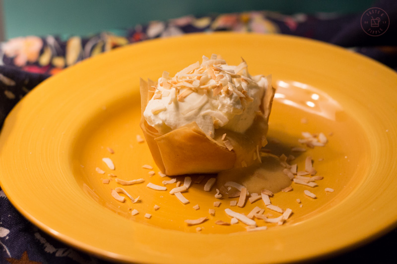 Pumpkin Coconut Cream Tartlets | Taste and Tipple
