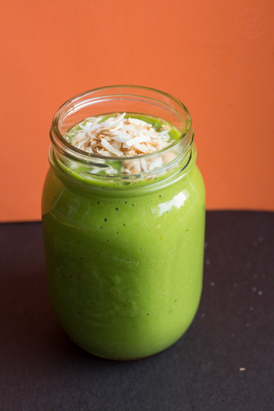 Tropical Green Smoothie | Taste and Tipple