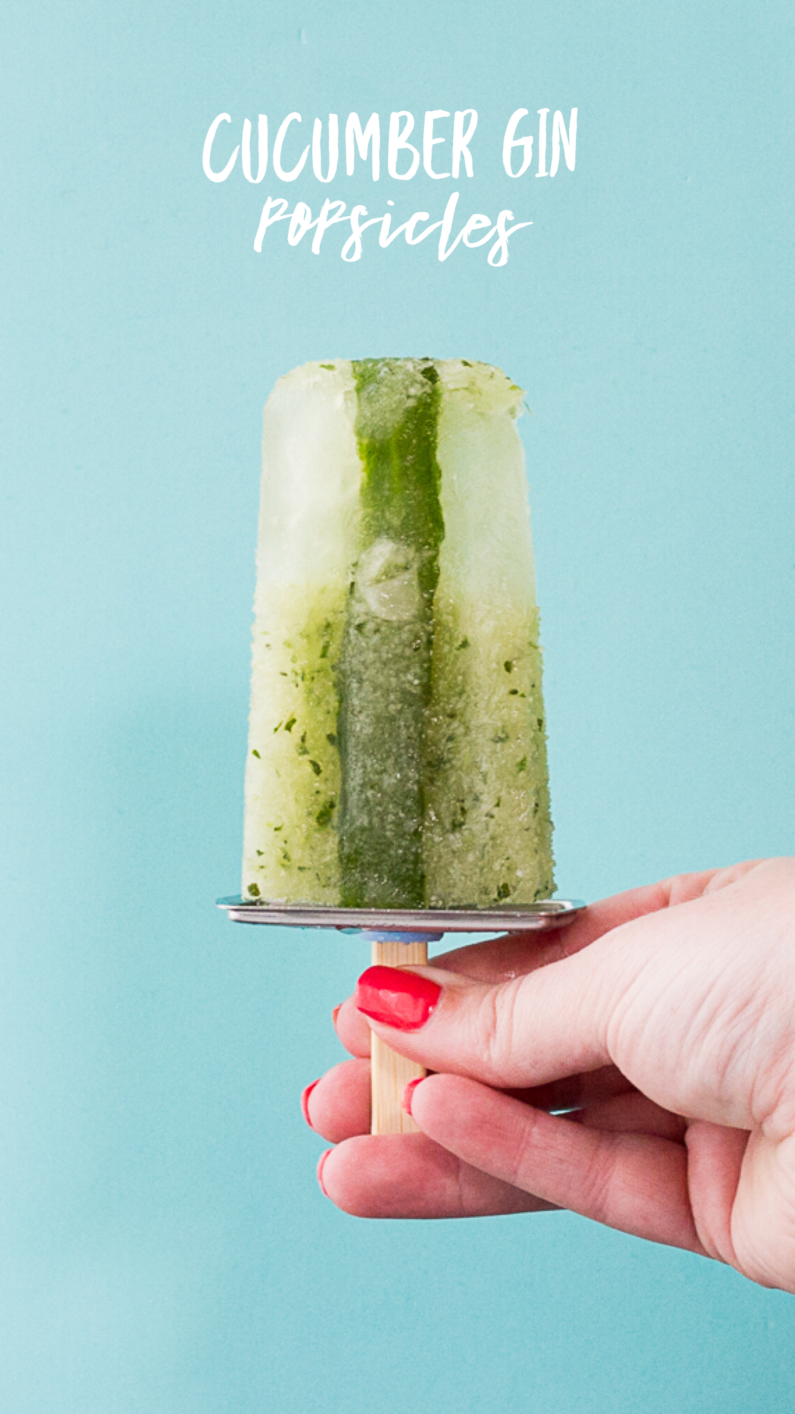 Cucumber Gin Popsicles | Taste and Tipple