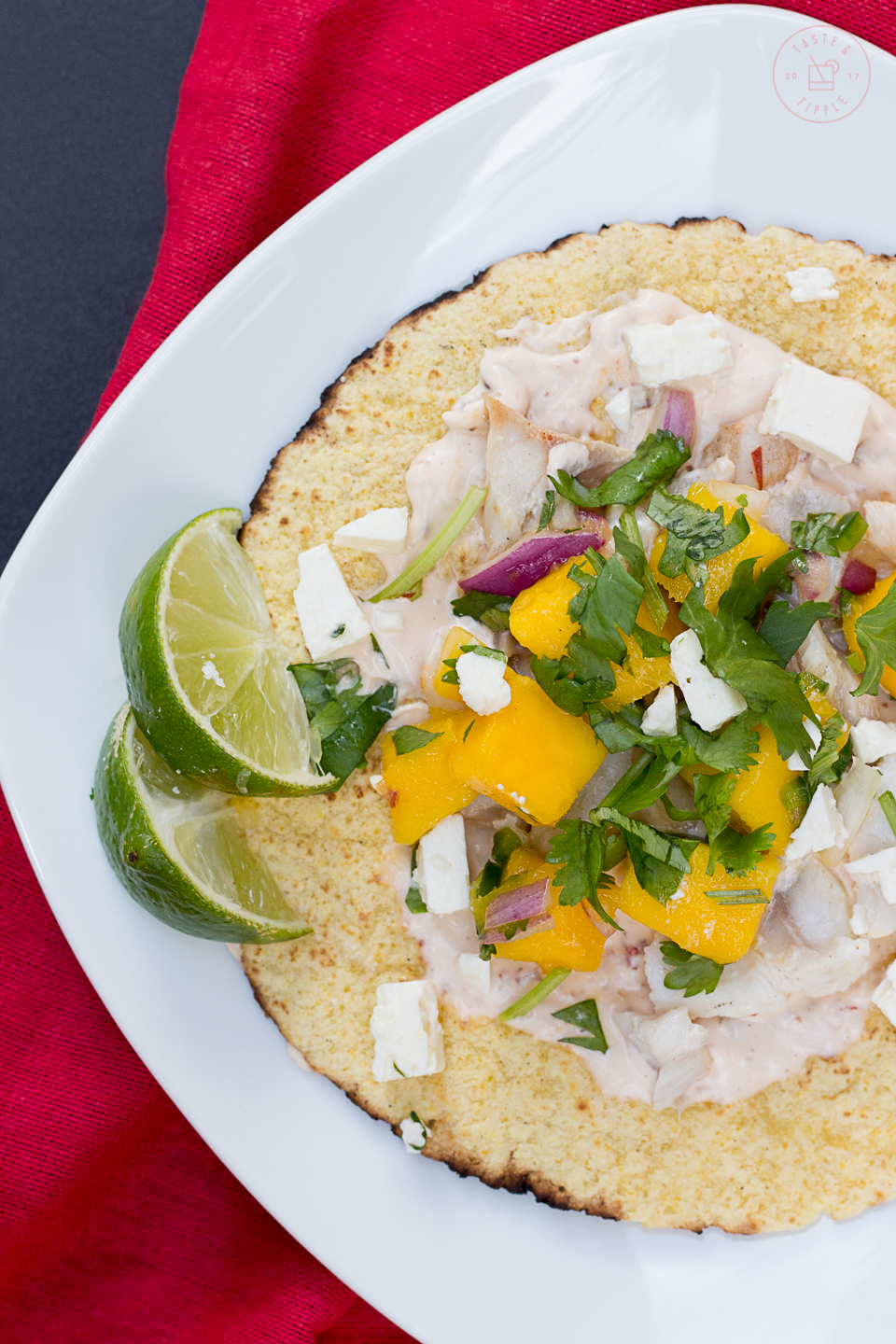 Fish Tacos with Mango Salsa | Taste and Tipple
