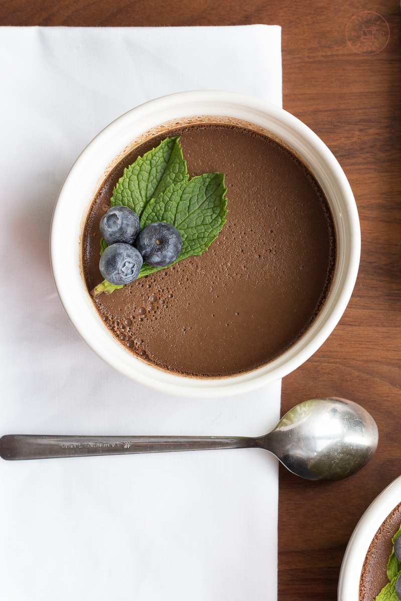 Chocolate Balsamic Pots de Crème | Taste and Tipple