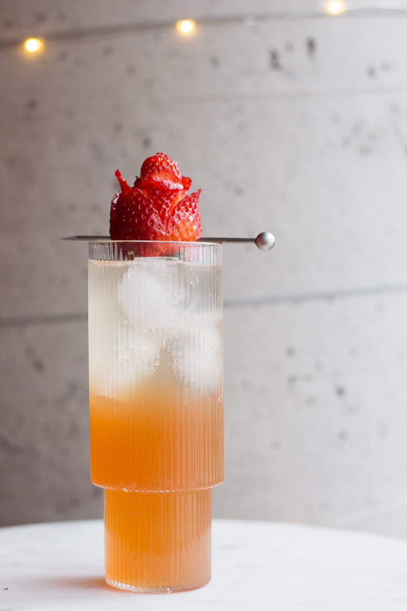 Strawberry Fields Cocktail | Taste and Tipple