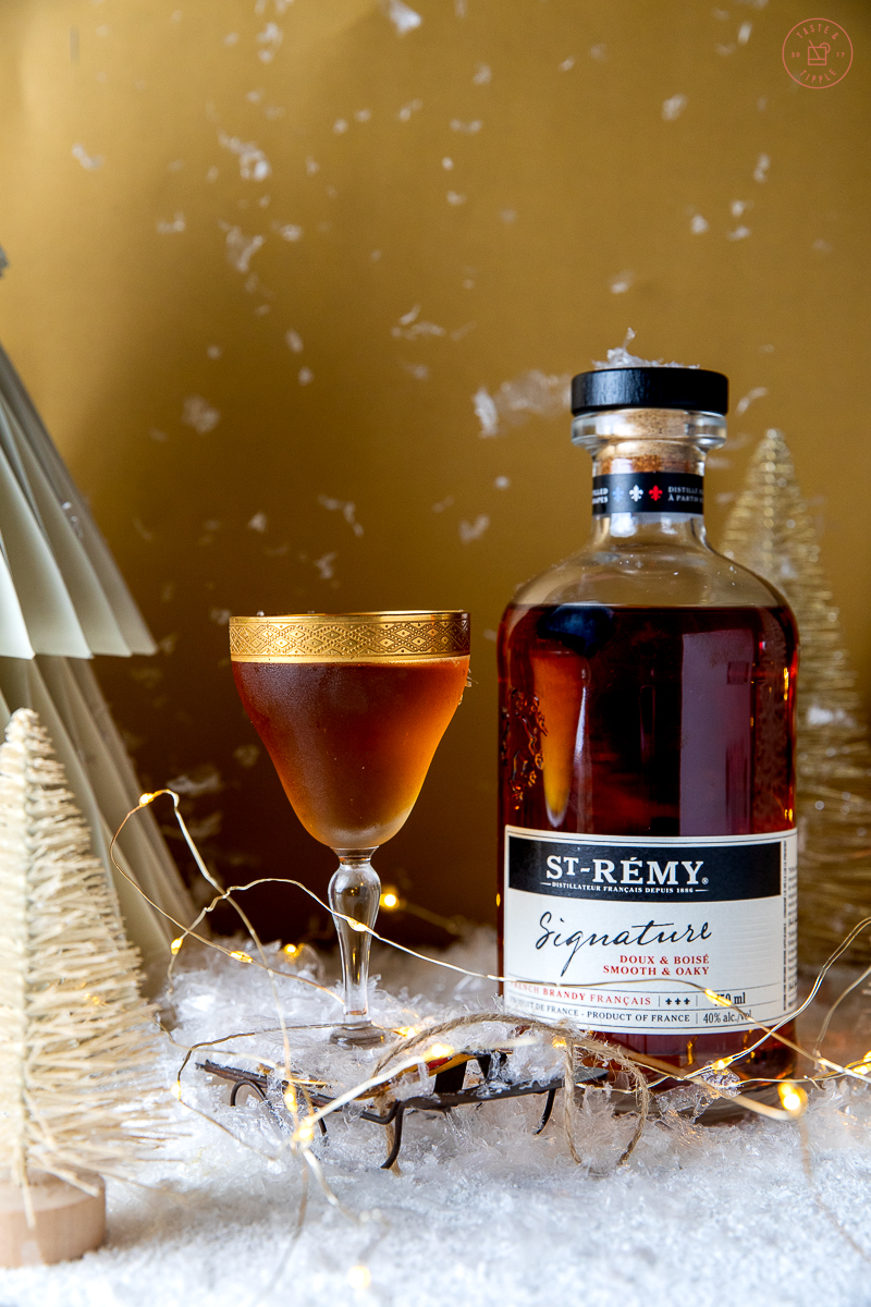 Dasher's Delight | St-Rémy Signature Brandy | Taste and Tipple
