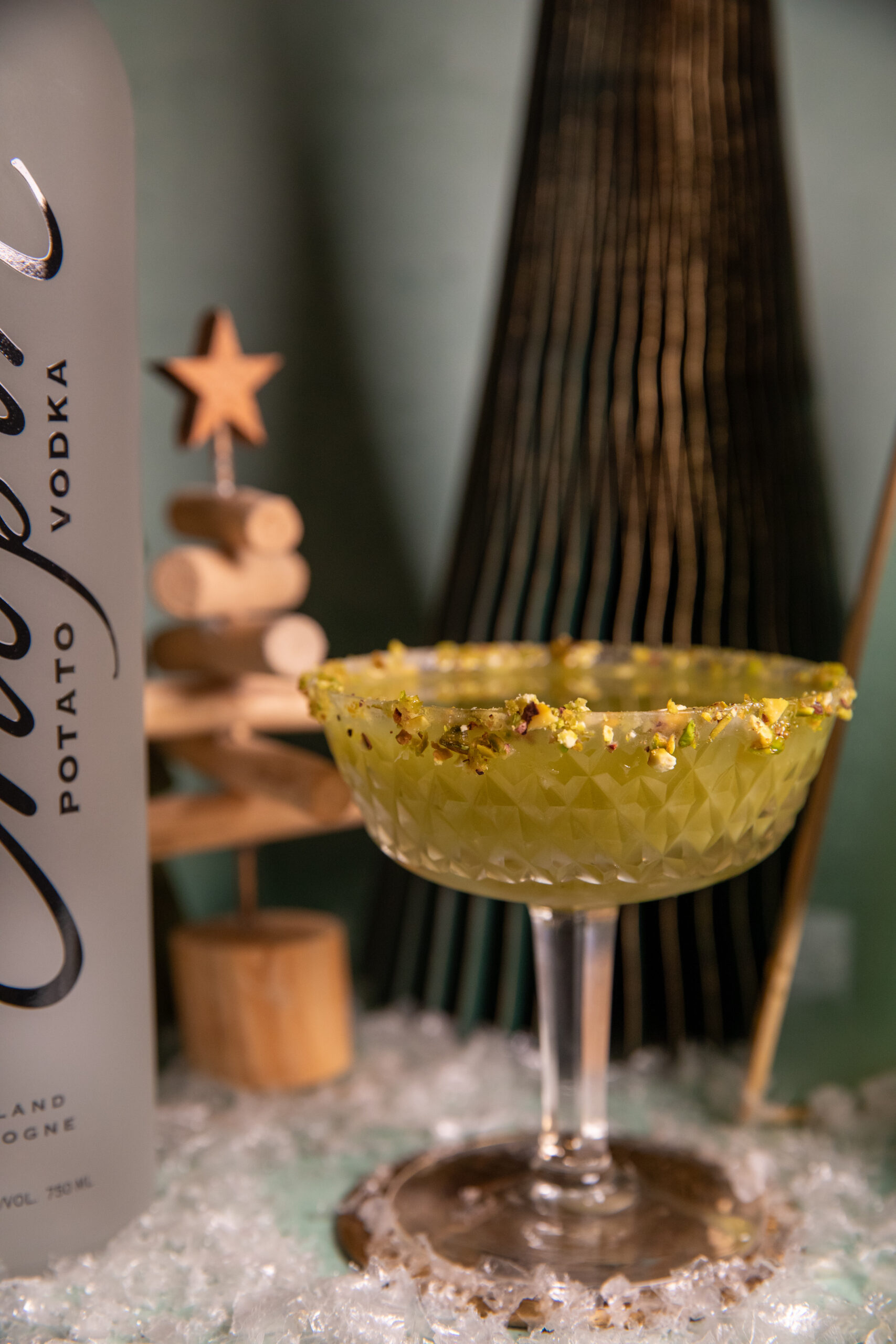 Pistachio Matcha Martini | Taste and Tipple