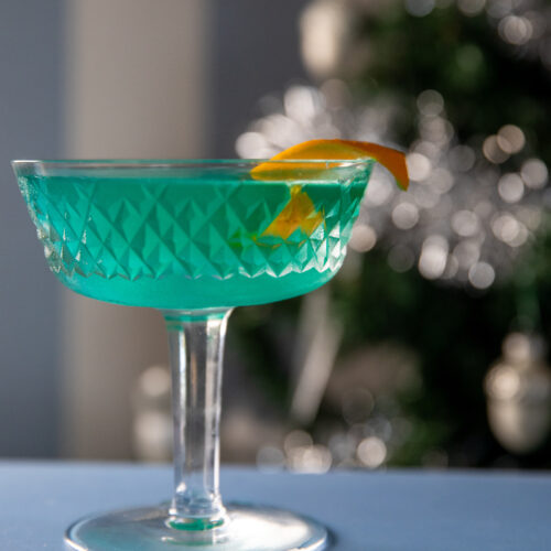 Blue Christmas - Taste and Tipple - Cocktail Blog