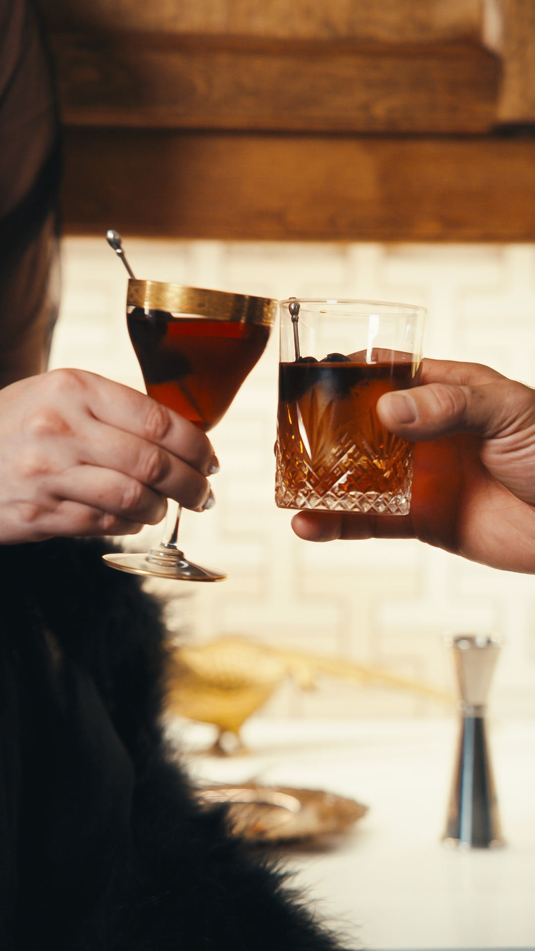 Rob Roy | Let's Get Blitzen: Cocktail Advent Calendar | Taste and Tipple